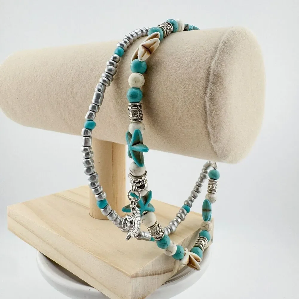 Unbranded turquoise strand